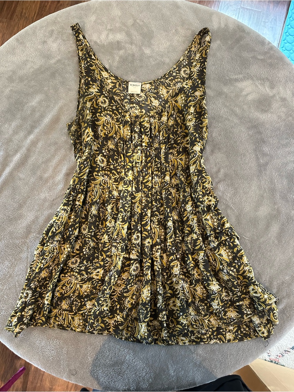 Intimately Free People Paisley Slip Top L Boho